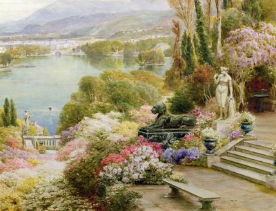 Lago Maggiore (dettaglio) da Ebenezer Wake Cook